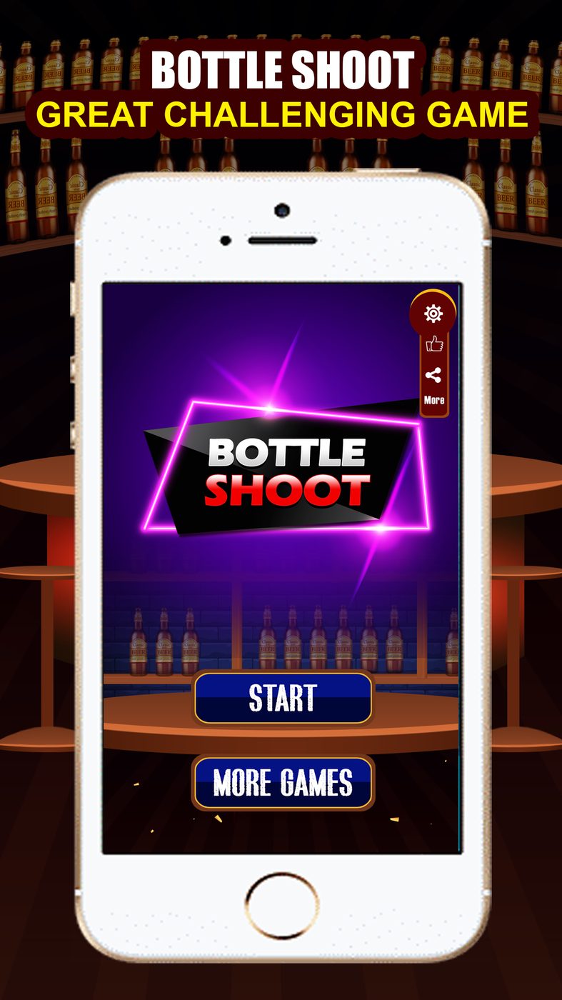 Bottle Shoot Game Forever screenshot