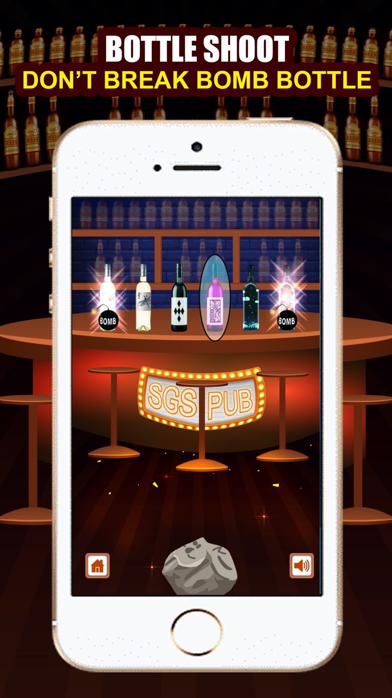 Bottle Shoot Game Forever screenshot