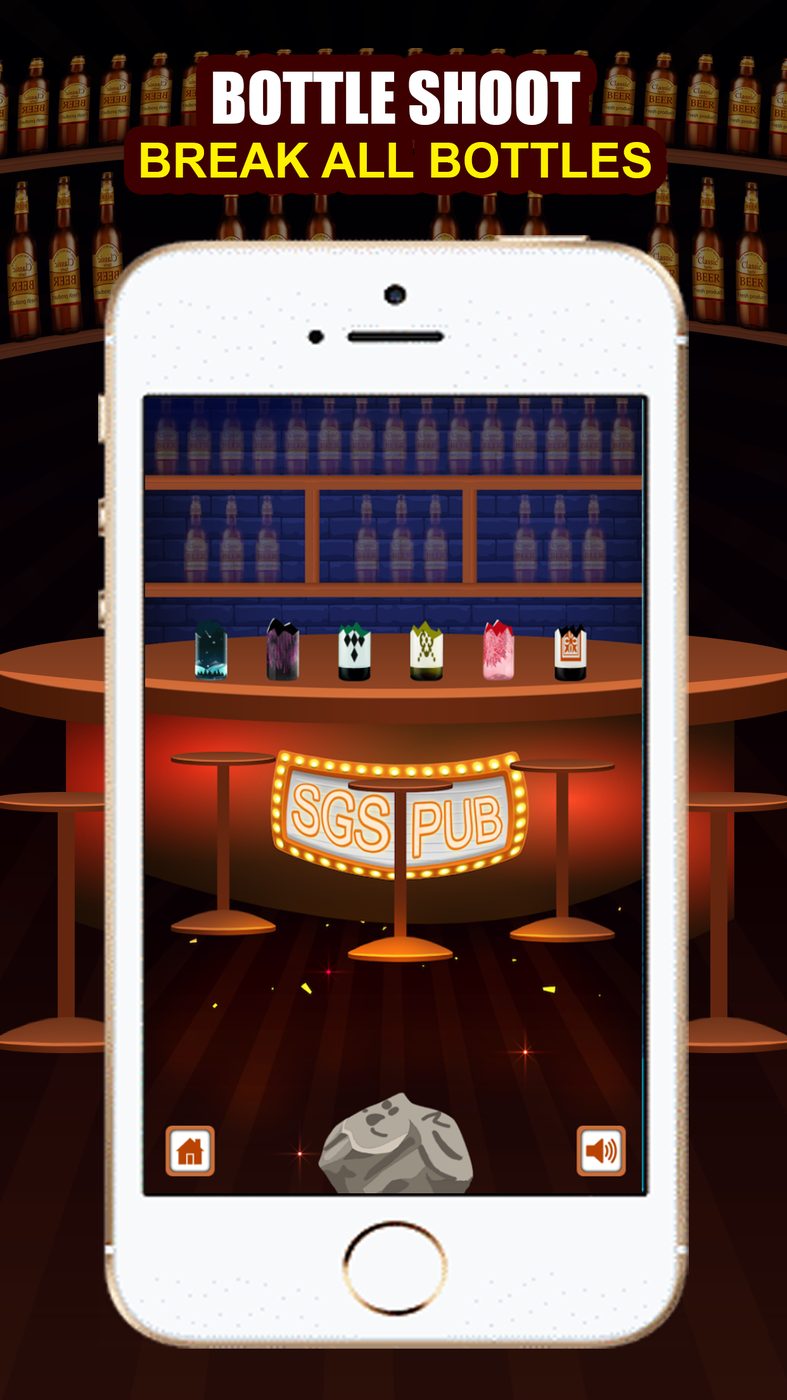 Bottle Shoot Game Forever screenshot